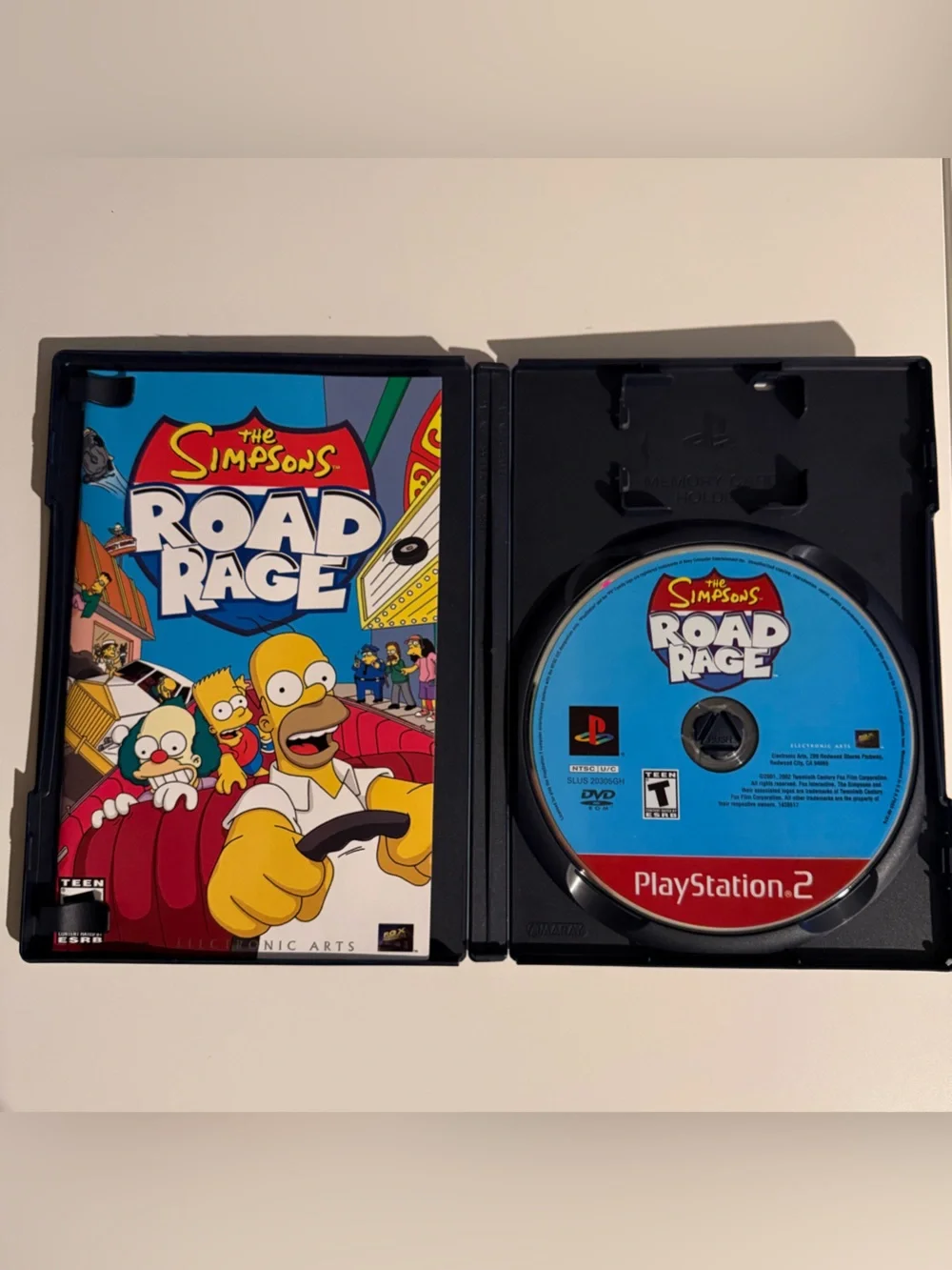 PlayStation 2 "The Simpsons: Road Rage" Greatest Hits - Picture 2 of 2